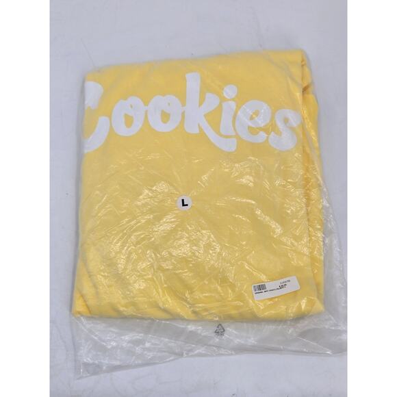 Cookies SF Oringinal Mint Hoody Yellow/White NWT Mens Large - Picture 1 of 16